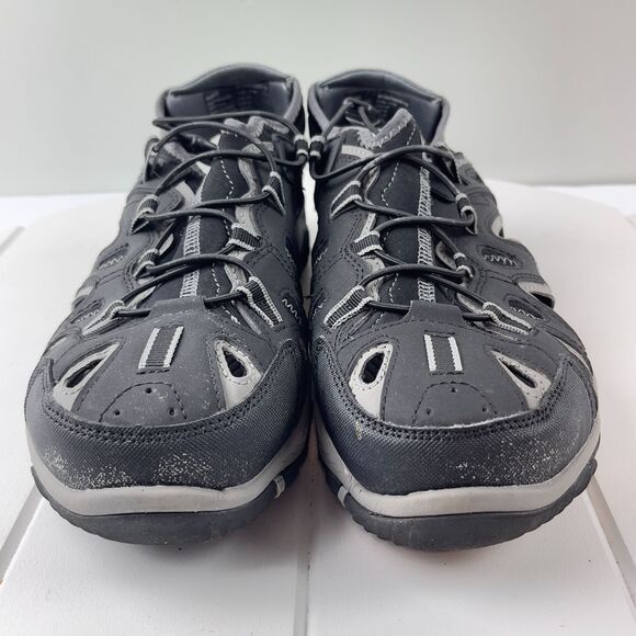 Eddie Bauer Mens Size 9M Rainier Outdoor Hiking Sandals Water Shoes Black